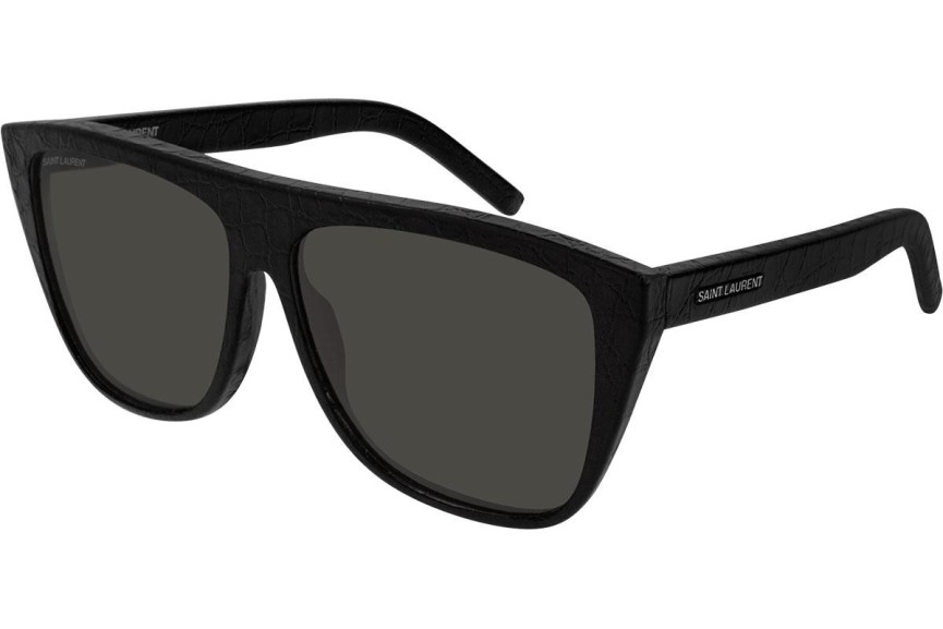 Slnečné okuliare Saint Laurent SL1 012 Flat Top Čierne