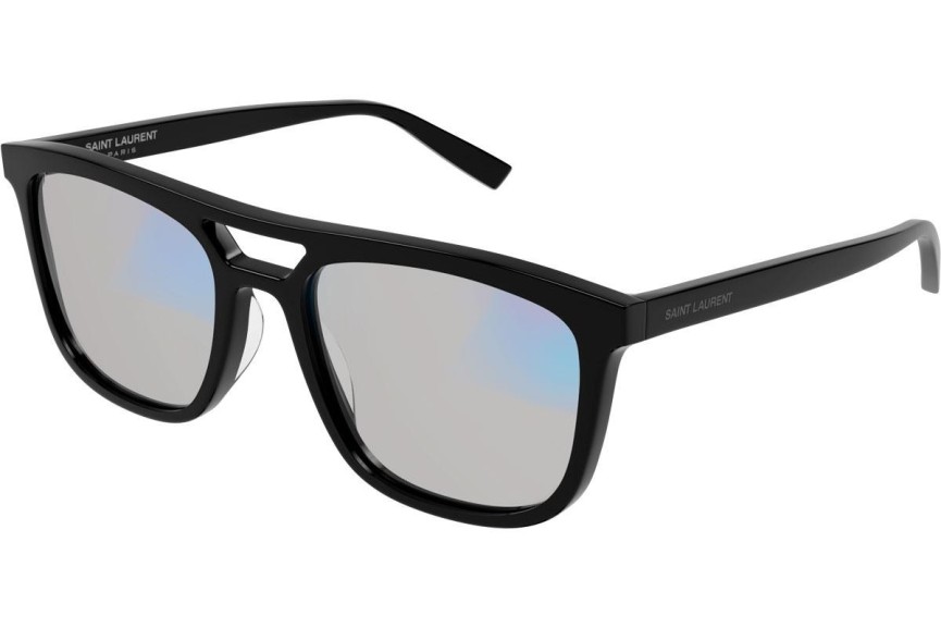 Slnečné okuliare Saint Laurent SL455 005 Squared Čierne