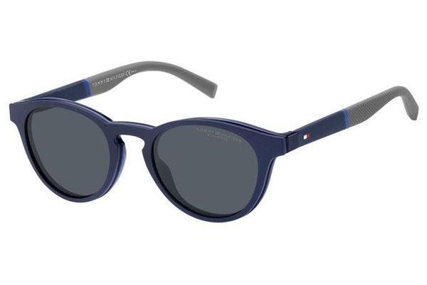 Okuliare Tommy Hilfiger TH1902/CS PJP/C3 Polarized Okrúhle Modré