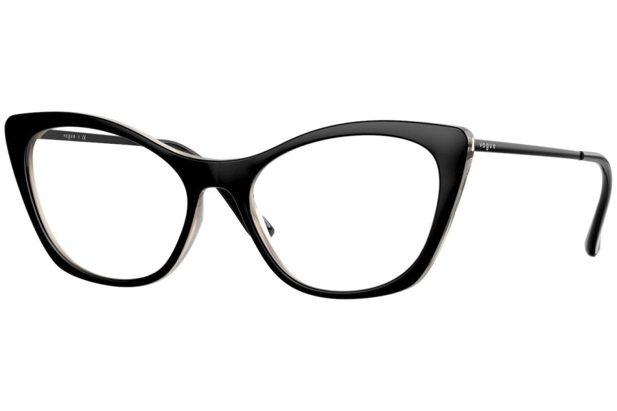 Okuliare Vogue Eyewear VO5355 2839 Cat Eye Čierne