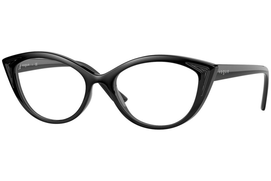 Okuliare Vogue Eyewear VO5375 W44 Cat Eye Čierne