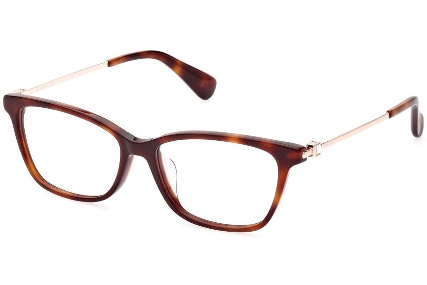 Okuliare Max Mara MM5086-D 052 Obdĺžníkové Havana