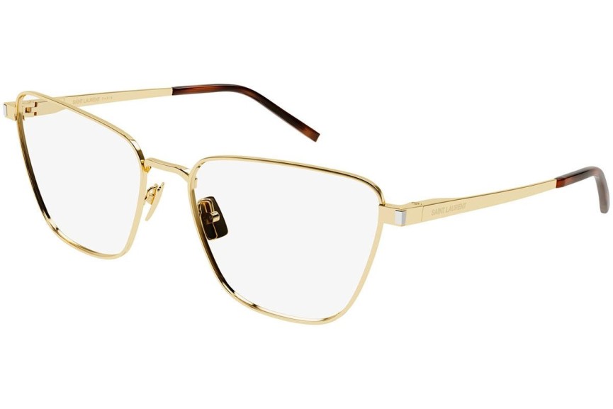 Okuliare Saint Laurent SL551OPT 003 Cat Eye Zlaté