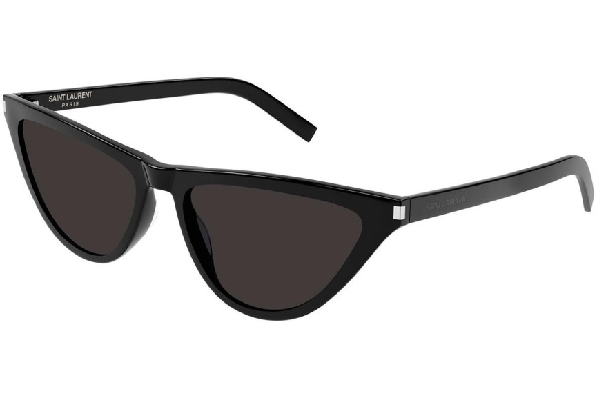 Slnečné okuliare Saint Laurent SL550SLIM 001 Cat Eye Čierne