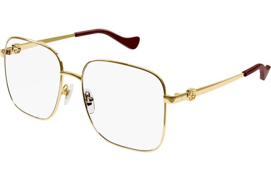 Okuliare Gucci GG1092OA 002 Squared Zlaté