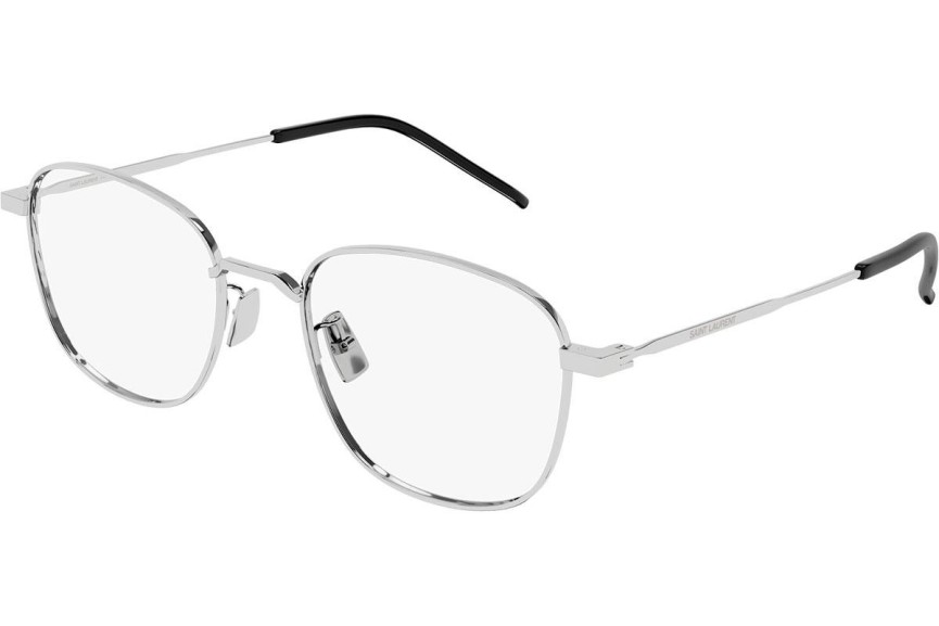 Okuliare Saint Laurent SL492/K 005 Obdĺžníkové Strieborné