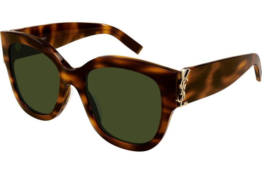 Slnečné okuliare Saint Laurent SLM95/F 003 Cat Eye Havana