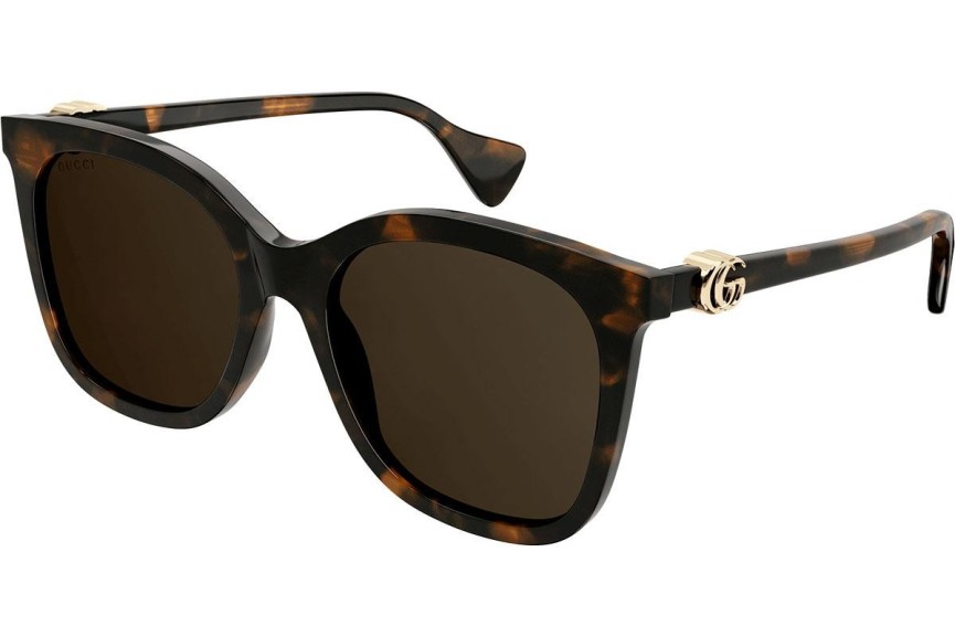 Slnečné okuliare Gucci GG1071S 002 Squared Havana