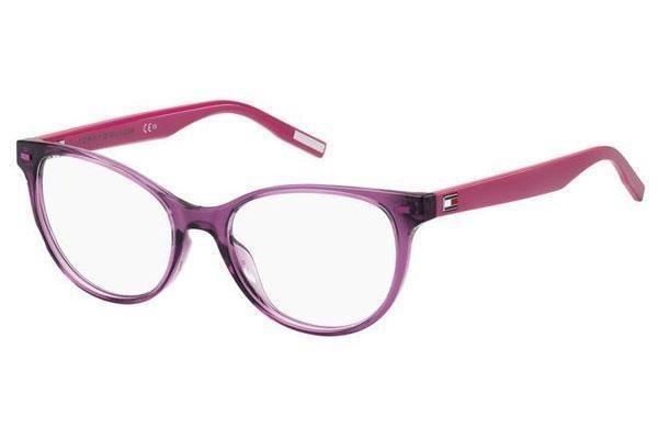 Okuliare Tommy Hilfiger Junior TH1928 8CQ Cat Eye Fialové