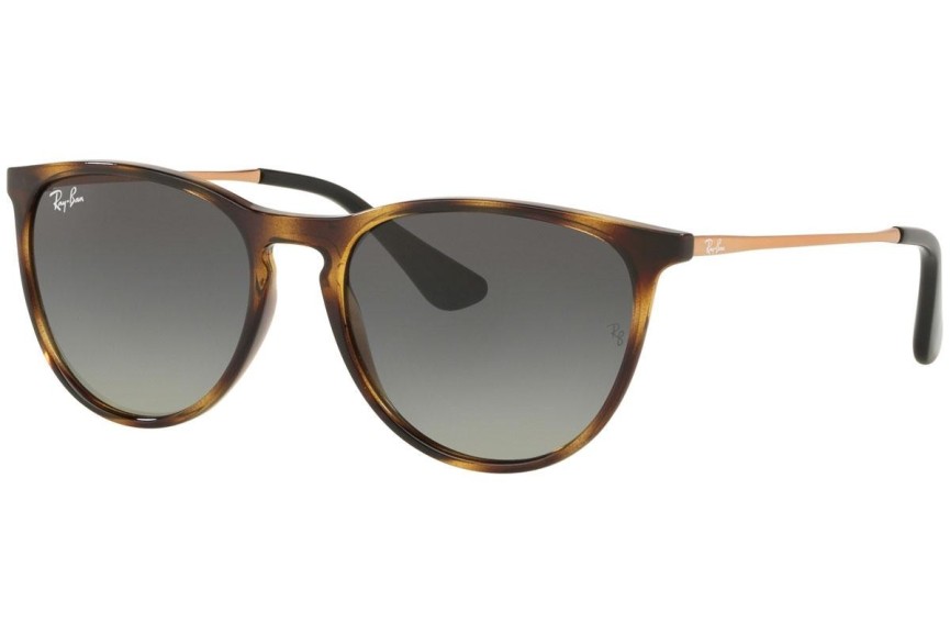 Slnečné okuliare Ray-Ban Junior Junior Erika RJ9060S 704911 Okrúhle Havana