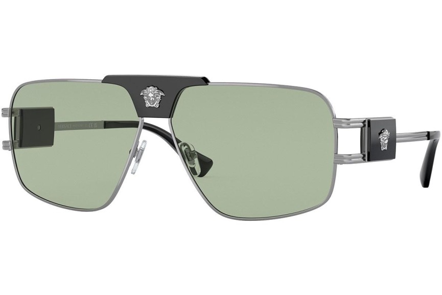 Slnečné okuliare Versace Special Project Aviator VE2251 1001/2 Pilot Strieborné