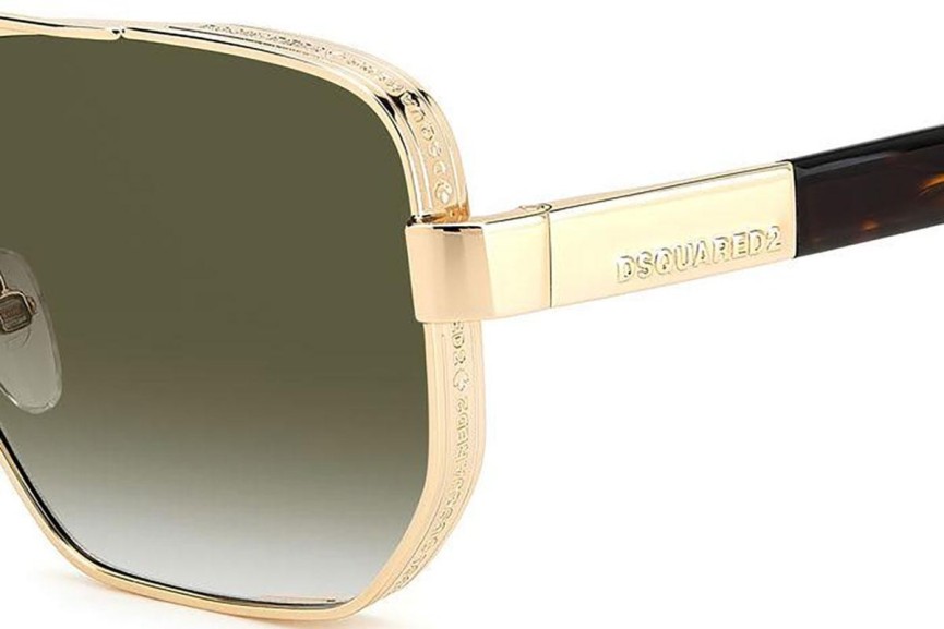 Slnečné okuliare Dsquared2 D20083/S 06J/9K Pilot Zlaté