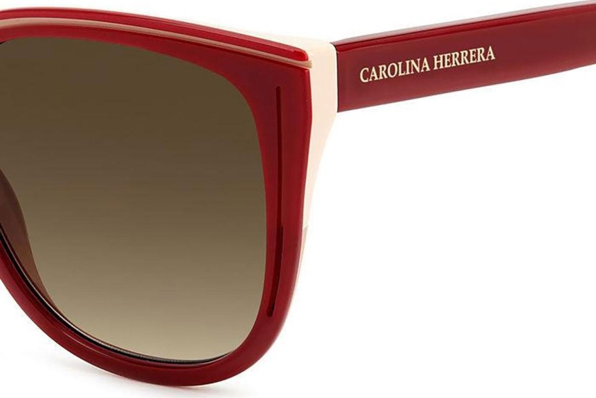 Slnečné okuliare Carolina Herrera HER0144/S R9S/HA Okrúhle Červené