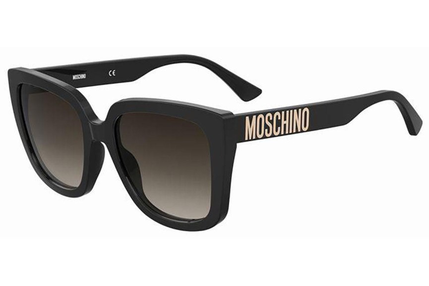 Slnečné okuliare Moschino MOS146/S 807/HA Squared Čierne