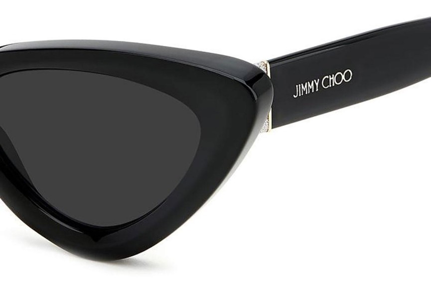 Slnečné okuliare Jimmy Choo ADDY/S 807/IR Cat Eye Čierne