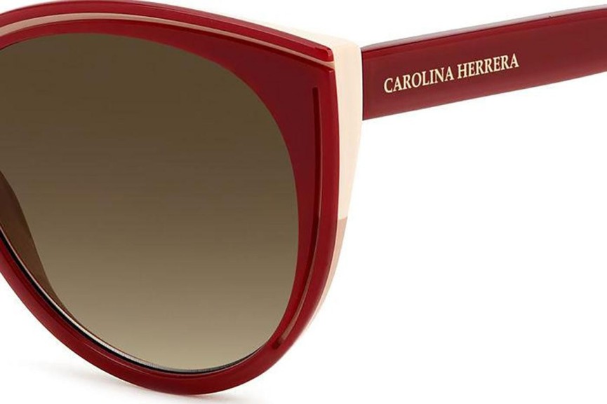 Slnečné okuliare Carolina Herrera HER0142/S R9S/HA Okrúhle Červené