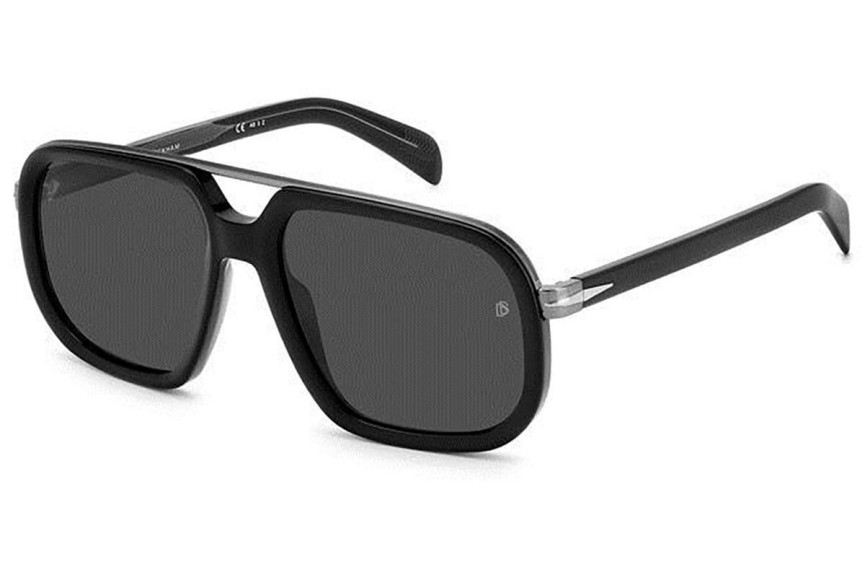 Slnečné okuliare David Beckham DB7101/S ANS/M9 Polarized Pilot Čierne