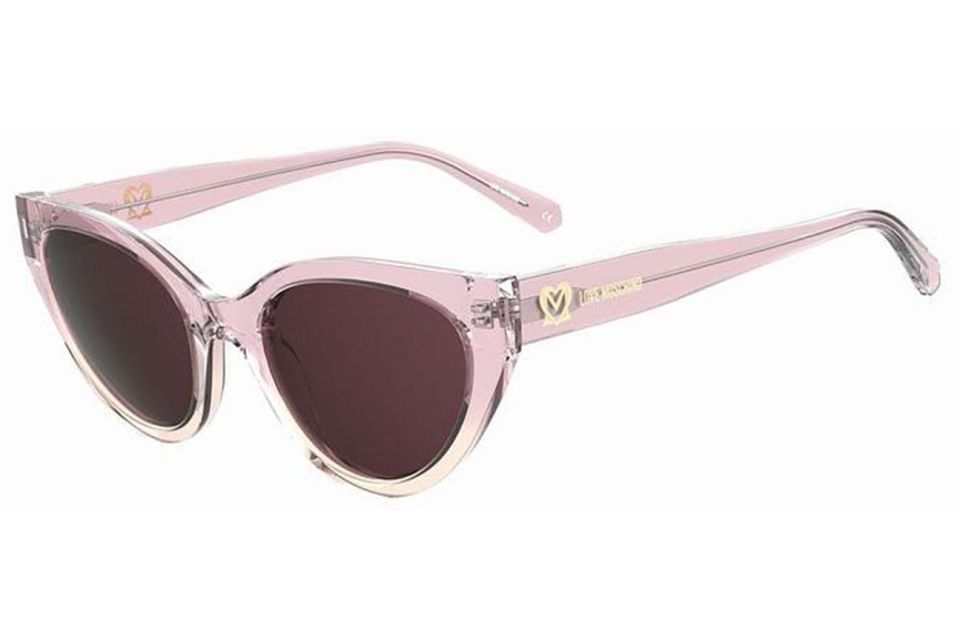 Slnečné okuliare Love Moschino MOL064/S 35J/U1 Cat Eye Ružové