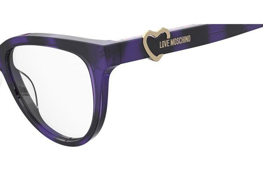 Okuliare Love Moschino MOL609 HKZ Cat Eye Havana