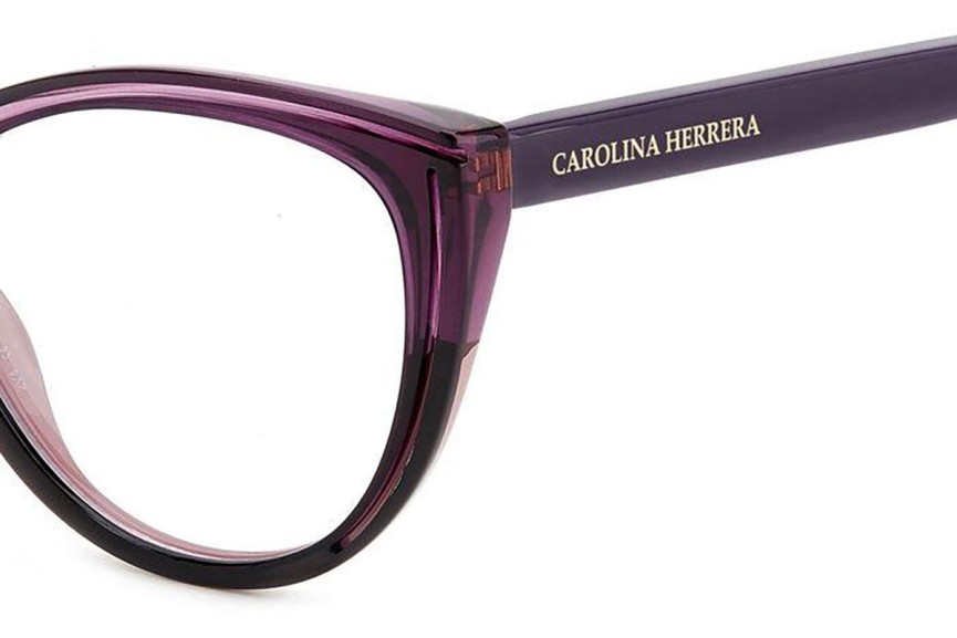 Okuliare Carolina Herrera HER0171 MW2 Cat Eye Fialové