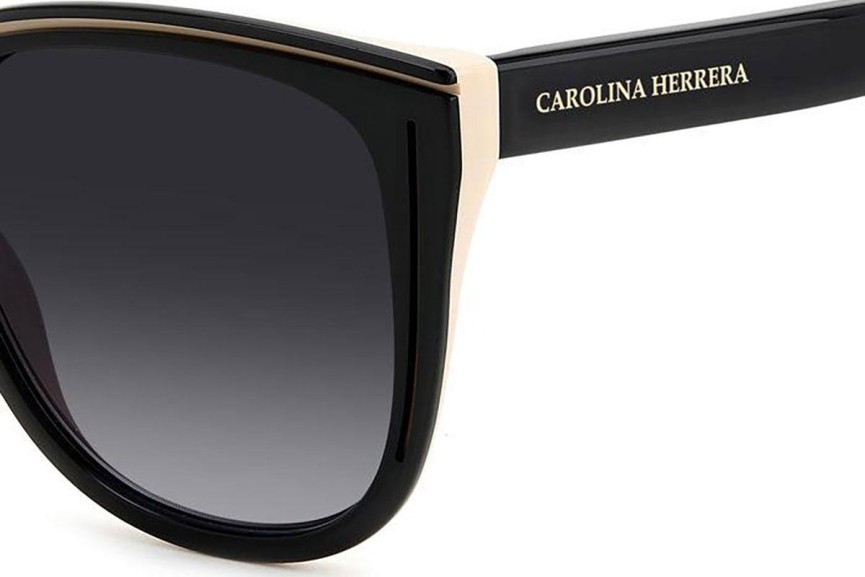 Slnečné okuliare Carolina Herrera HER0144/S KDX/9O Okrúhle Čierne