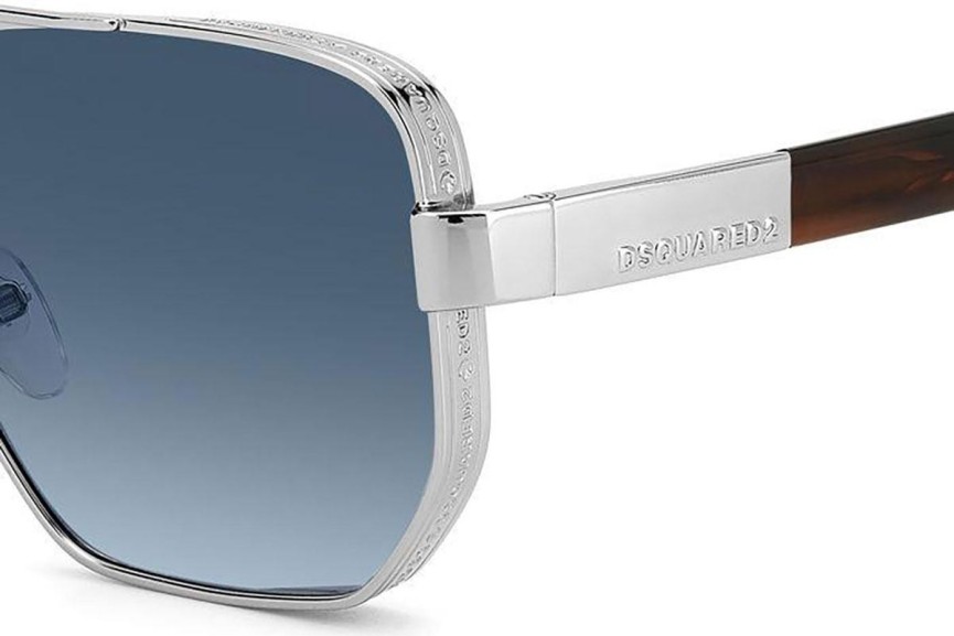 Slnečné okuliare Dsquared2 D20083/S 0OS/08 Pilot Strieborné