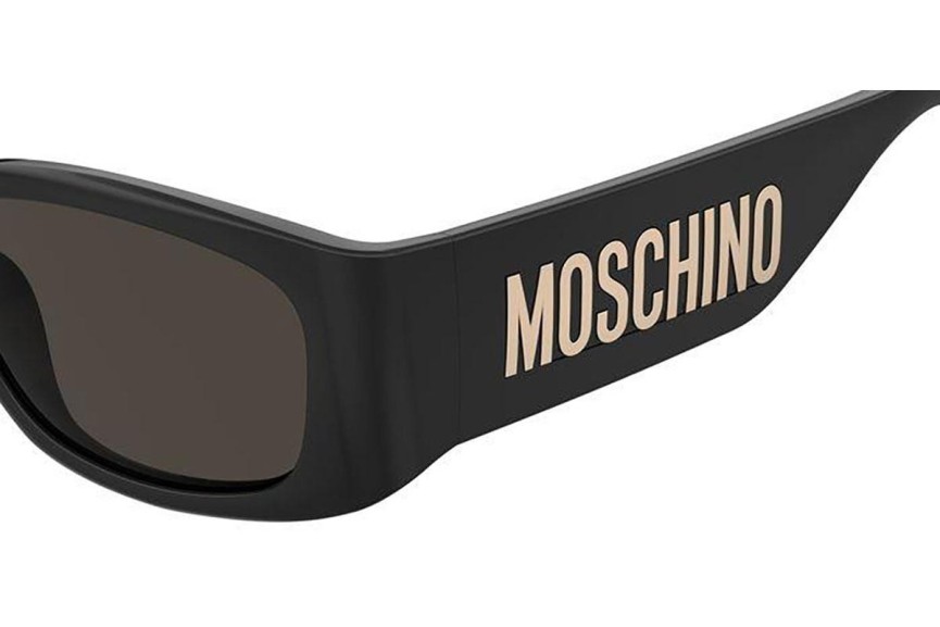 Slnečné okuliare Moschino MOS145/S 807/IR Obdĺžníkové Čierne