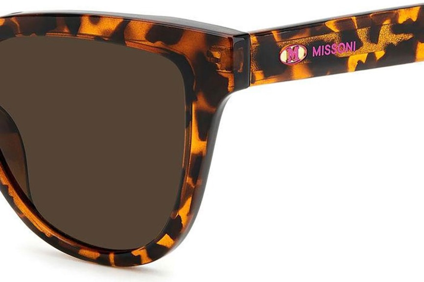 Slnečné okuliare M Missoni MMI0141/S 086/70 Cat Eye Havana