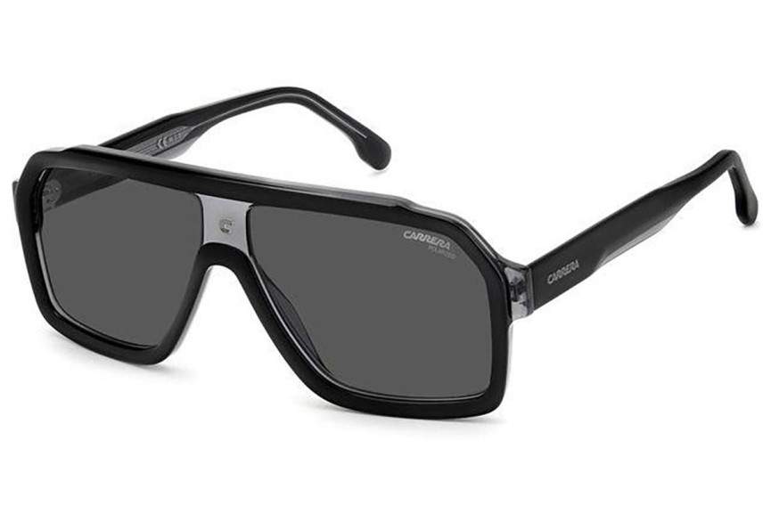 Slnečné okuliare Carrera CARRERA1053/S UIH/M9 Polarized Flat Top Čierne