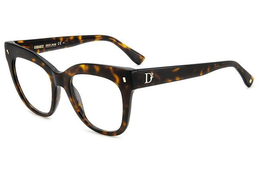 Okuliare Dsquared2 D20098 086 Okrúhle Havana