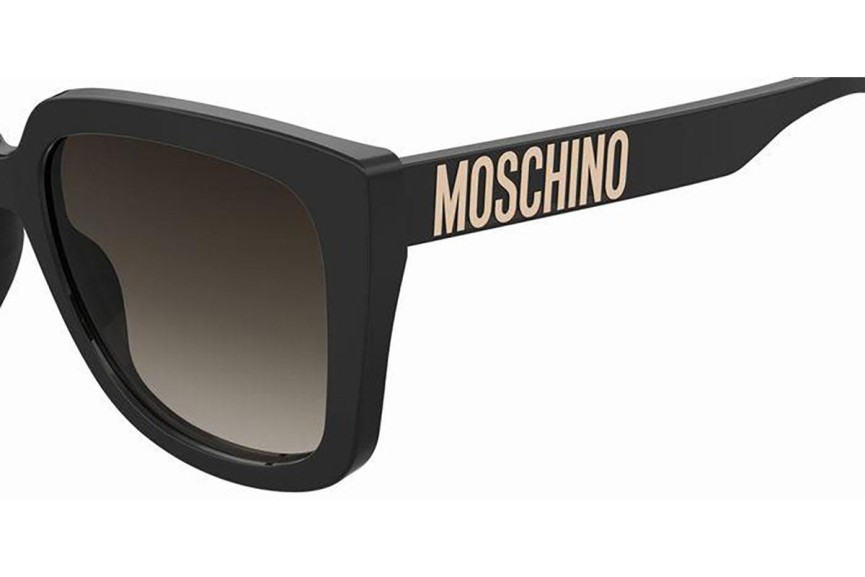 Slnečné okuliare Moschino MOS146/S 807/HA Squared Čierne