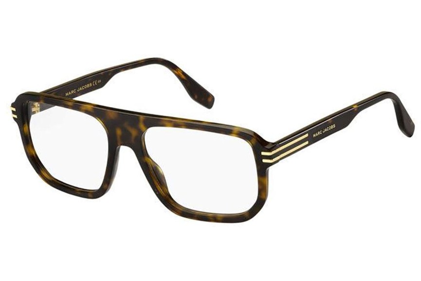 Okuliare Marc Jacobs MARC682 086 Obdĺžníkové Havana