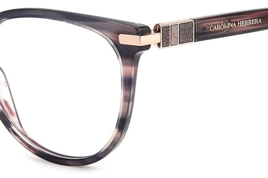 Okuliare Carolina Herrera HER0156 1ZX Okrúhle Havana