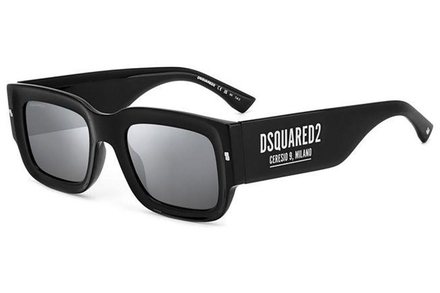 Slnečné okuliare Dsquared2 D20089/S CSA/T4 Obdĺžníkové Čierne