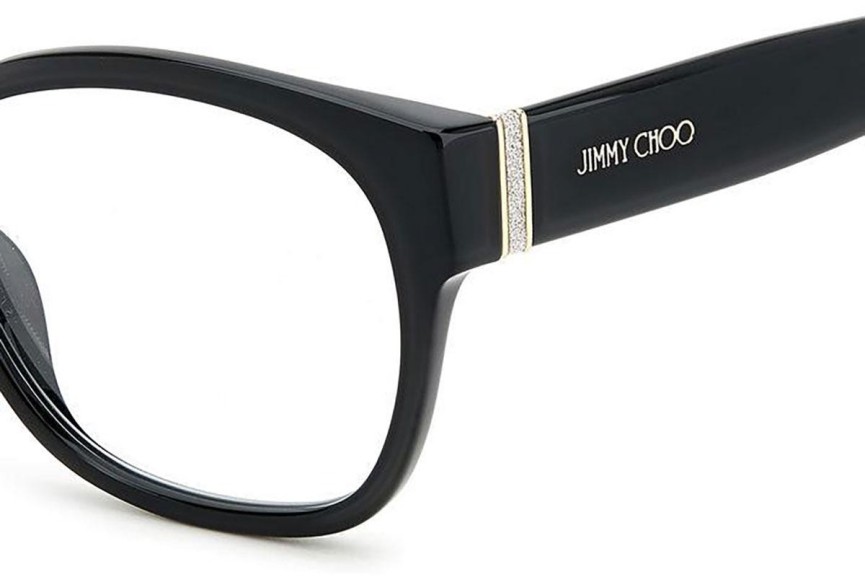 Okuliare Jimmy Choo JC371 807 Squared Čierne