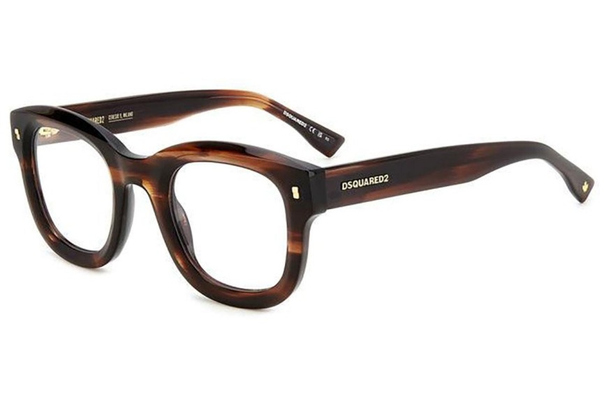 Okuliare Dsquared2 D20091 EX4 Okrúhle Havana