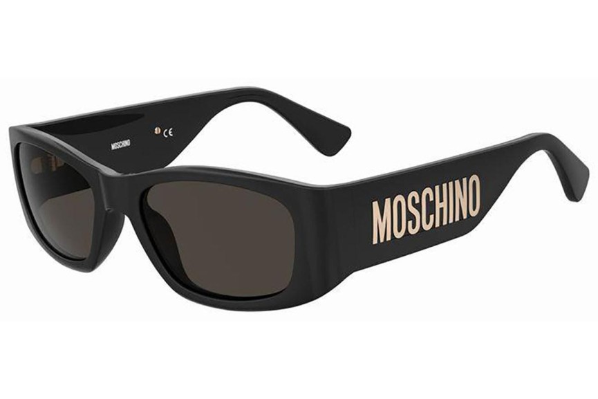 Slnečné okuliare Moschino MOS145/S 807/IR Obdĺžníkové Čierne