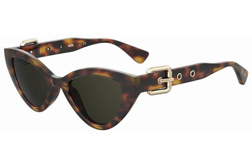 Slnečné okuliare Moschino MOS142/S 05L/70 Cat Eye Havana