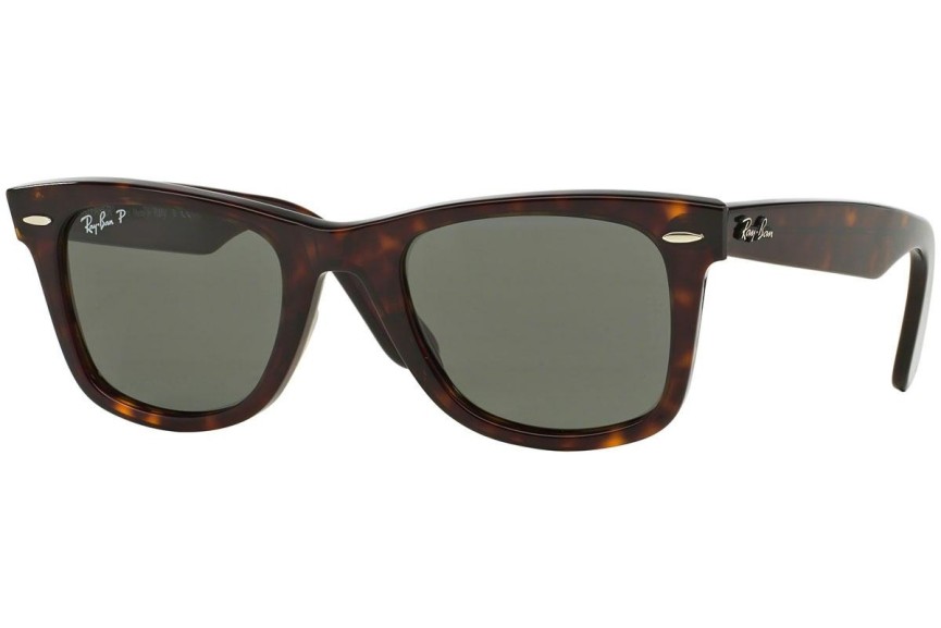 Slnečné okuliare Ray-Ban Wayfarer Classic RB2140 902/58 Polarized Squared Havana