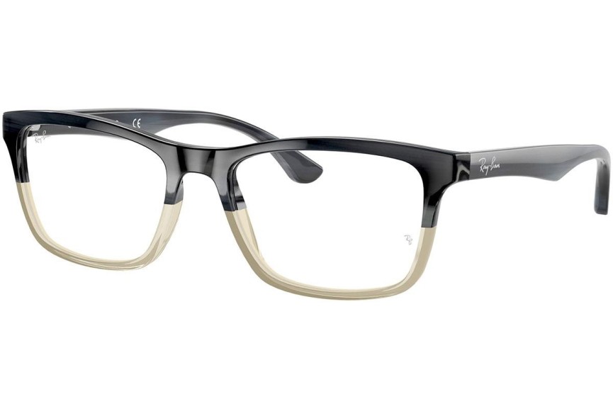 Okuliare Ray-Ban RX5279 5540 Squared Sivé