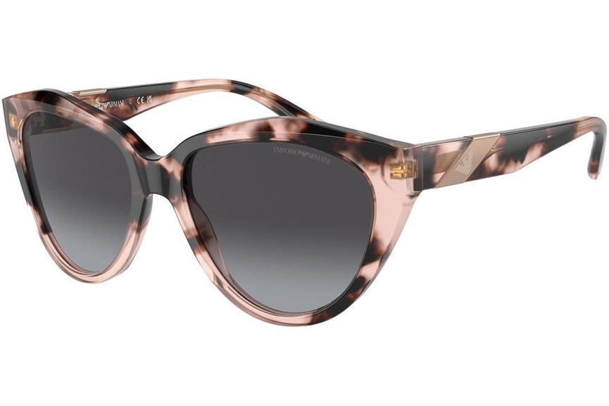 Slnečné okuliare Emporio Armani EA4178 54108G Cat Eye Havana