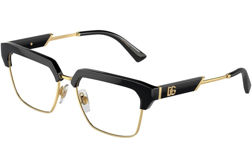 Okuliare Dolce & Gabbana DG5103 501 Obdĺžníkové Čierne