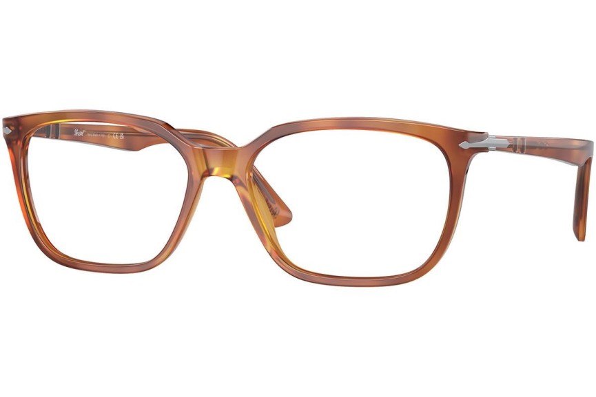 Okuliare Persol PO3298V 96 Obdĺžníkové Havana