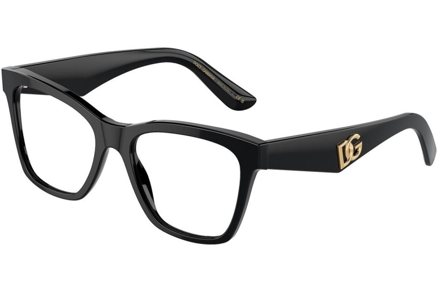 Okuliare Dolce & Gabbana DG3374 501 Squared Čierne