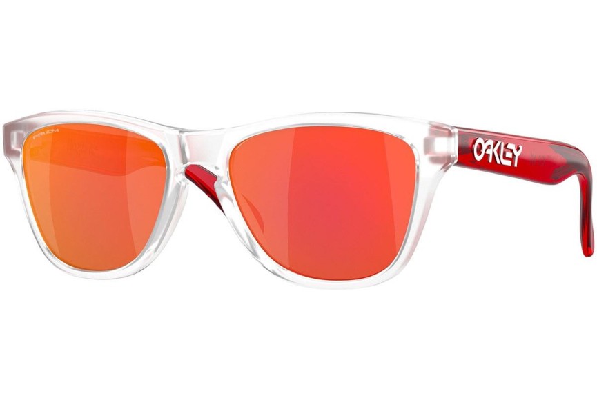 Slnečné okuliare Oakley Frogskins XXS OJ9009-08 Squared Priehľadné