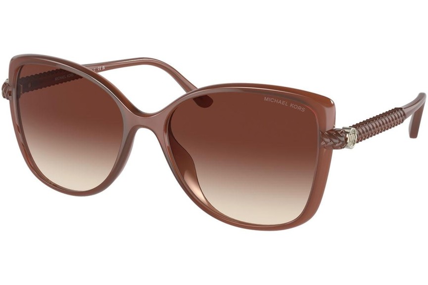 Slnečné okuliare Michael Kors Malta MK2181U 354813 Cat Eye Hnedé