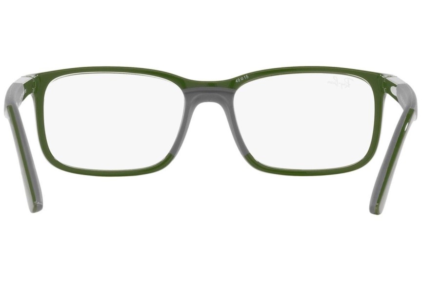 Okuliare Ray-Ban Junior RY1621 3932 Obdĺžníkové Zelené