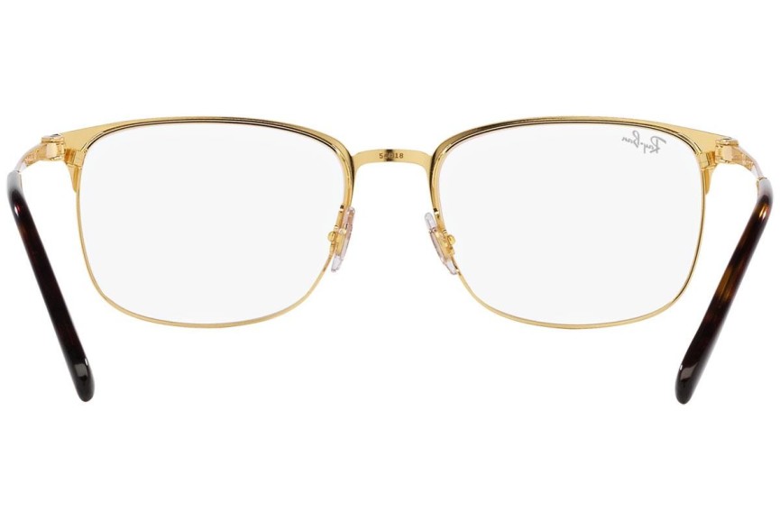 Okuliare Ray-Ban RX6494 2945 Squared Zlaté