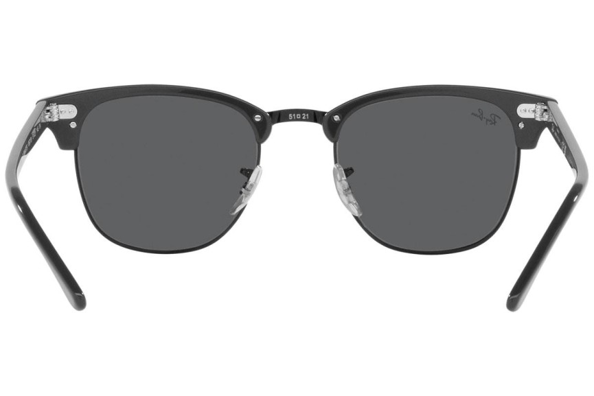 Slnečné okuliare Ray-Ban Clubmaster RB3016 1367B1 Browline Sivé