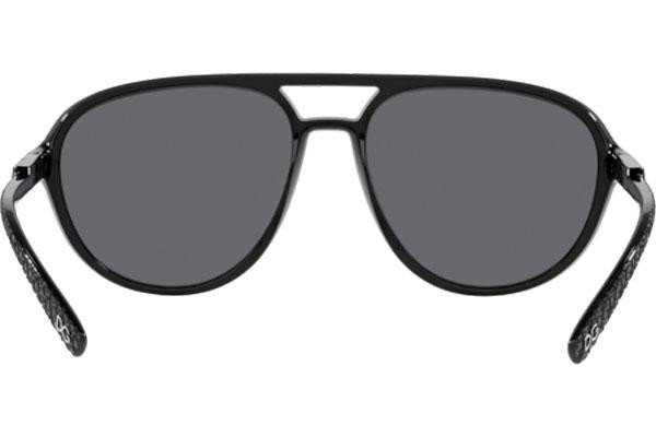 Slnečné okuliare Dolce & Gabbana DG6150 252581 Polarized Pilot Čierne